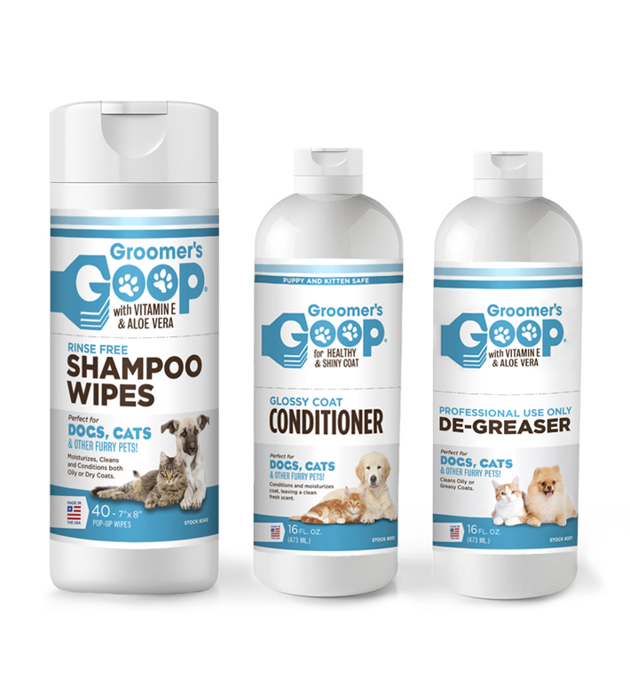 Groomer's Goop Packaging